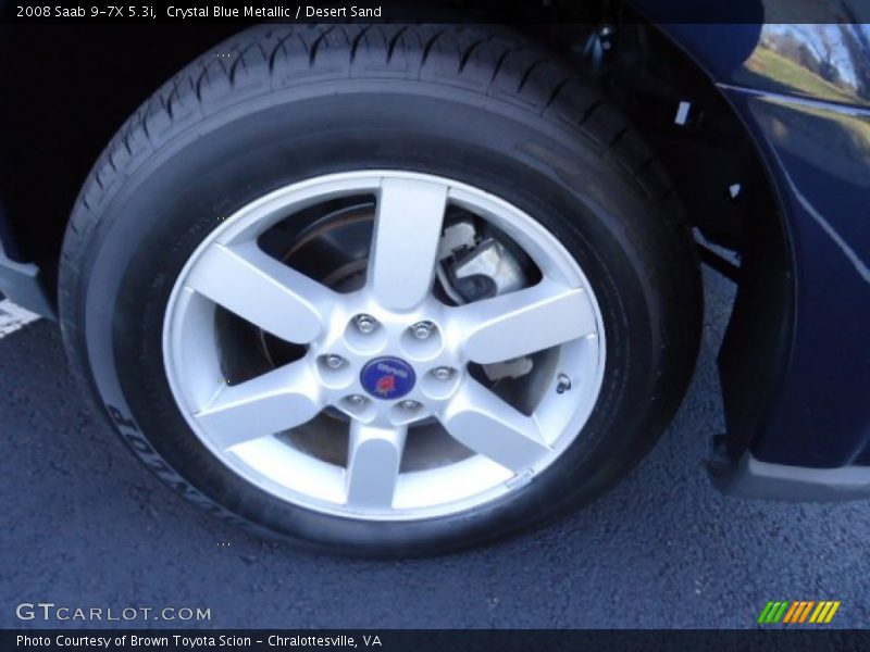 Crystal Blue Metallic / Desert Sand 2008 Saab 9-7X 5.3i