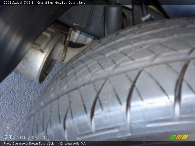 Crystal Blue Metallic / Desert Sand 2008 Saab 9-7X 5.3i
