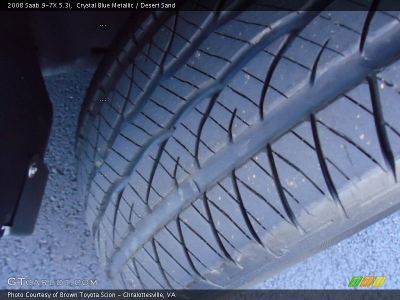 Crystal Blue Metallic / Desert Sand 2008 Saab 9-7X 5.3i