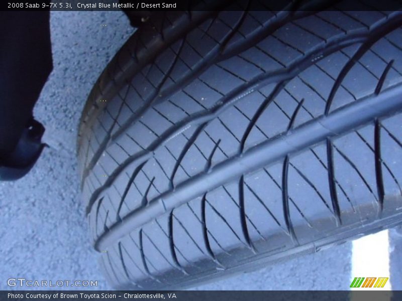 Crystal Blue Metallic / Desert Sand 2008 Saab 9-7X 5.3i