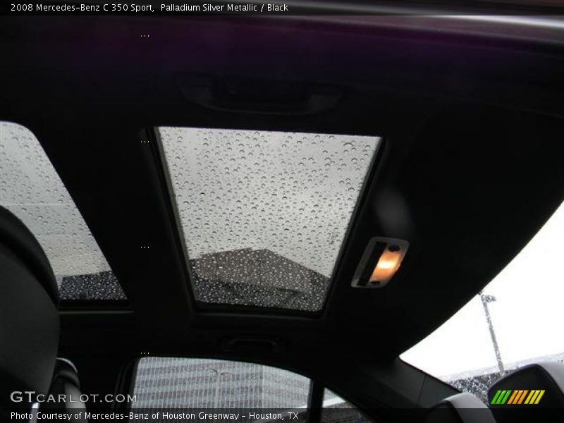 Palladium Silver Metallic / Black 2008 Mercedes-Benz C 350 Sport