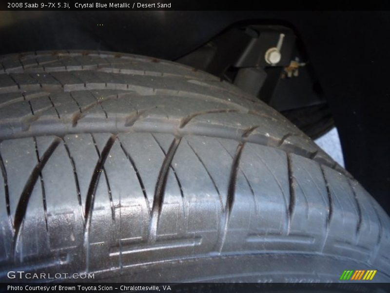 Crystal Blue Metallic / Desert Sand 2008 Saab 9-7X 5.3i