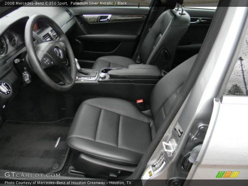  2008 C 350 Sport Black Interior