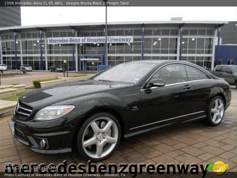 designo Mocha Black / designo Sand 2008 Mercedes-Benz CL 65 AMG