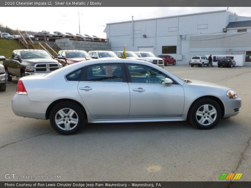 Silver Ice Metallic / Ebony 2010 Chevrolet Impala LS