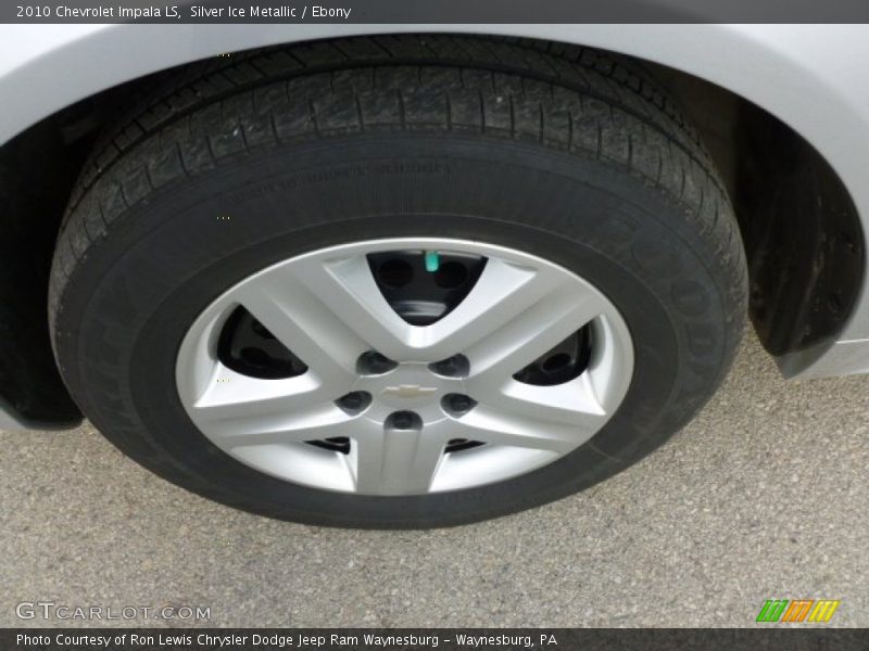 Silver Ice Metallic / Ebony 2010 Chevrolet Impala LS