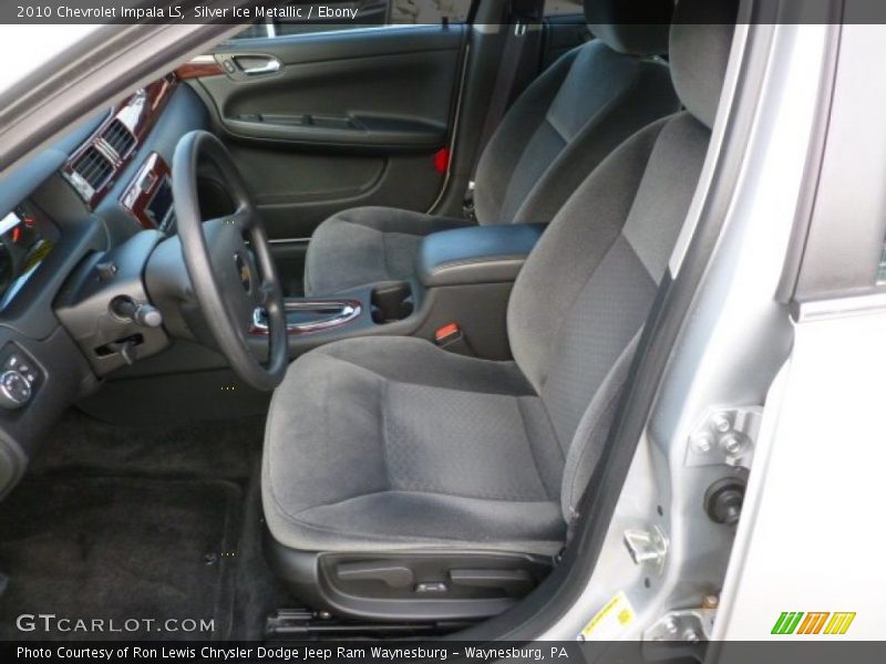 Silver Ice Metallic / Ebony 2010 Chevrolet Impala LS