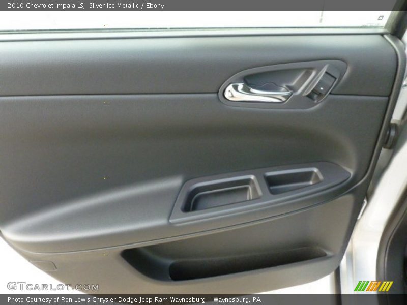 Silver Ice Metallic / Ebony 2010 Chevrolet Impala LS