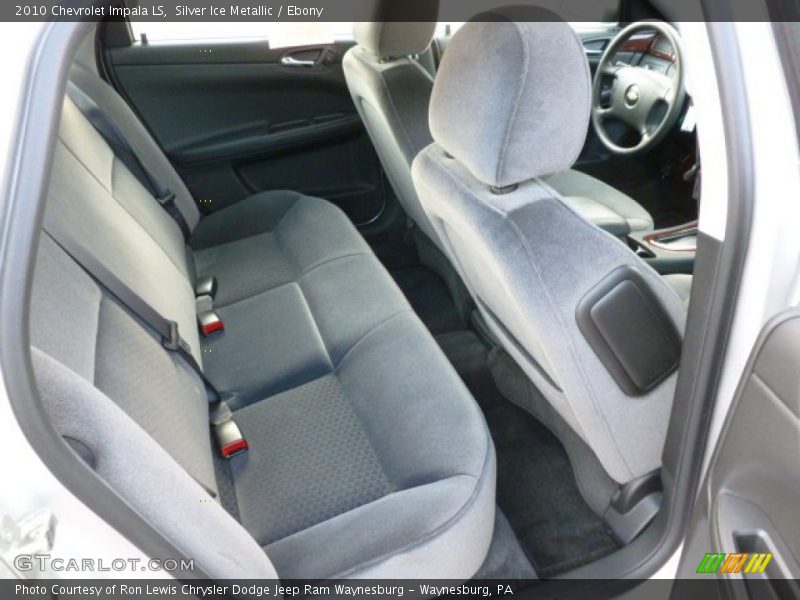 Silver Ice Metallic / Ebony 2010 Chevrolet Impala LS