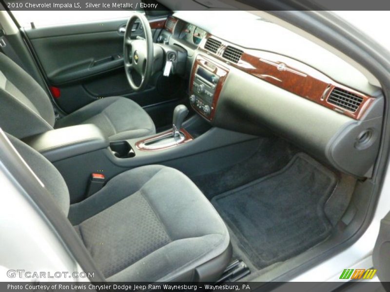 Silver Ice Metallic / Ebony 2010 Chevrolet Impala LS
