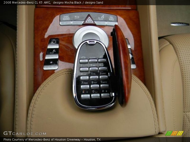 Controls of 2008 CL 65 AMG