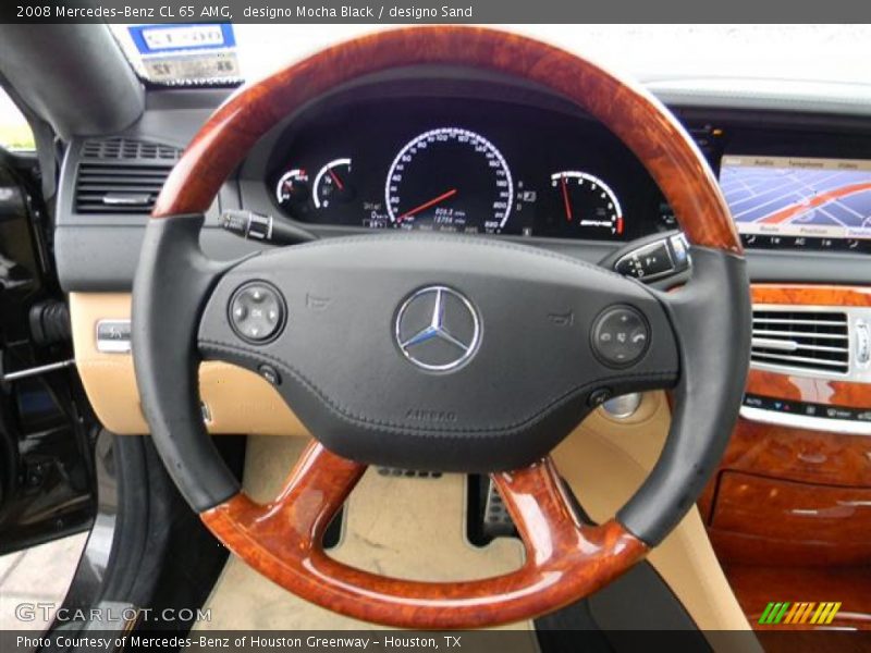  2008 CL 65 AMG Steering Wheel