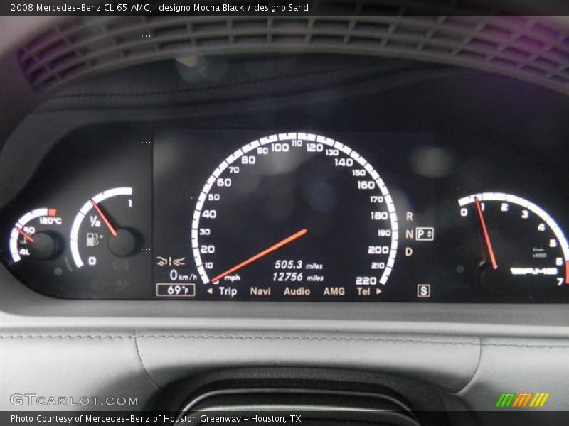  2008 CL 65 AMG 65 AMG Gauges