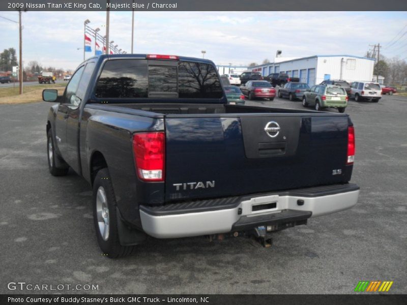 Majestic Blue / Charcoal 2009 Nissan Titan XE King Cab