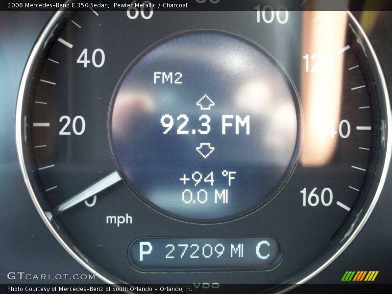 Pewter Metallic / Charcoal 2006 Mercedes-Benz E 350 Sedan