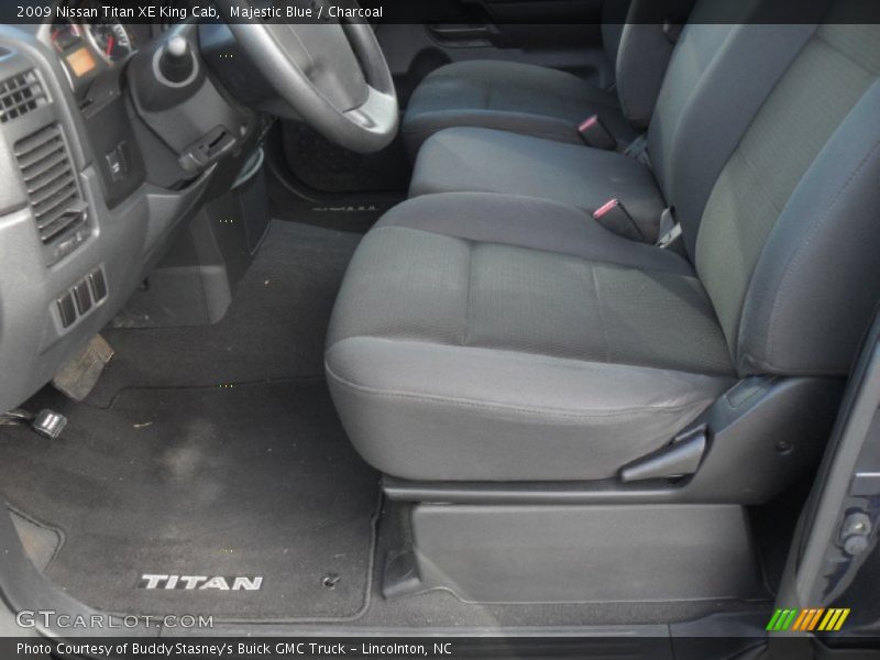 Majestic Blue / Charcoal 2009 Nissan Titan XE King Cab