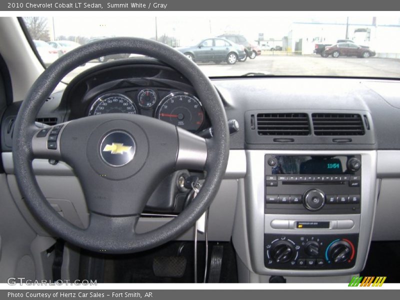 Summit White / Gray 2010 Chevrolet Cobalt LT Sedan