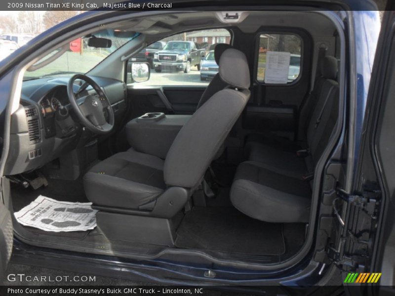 Majestic Blue / Charcoal 2009 Nissan Titan XE King Cab