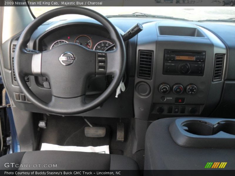 Majestic Blue / Charcoal 2009 Nissan Titan XE King Cab