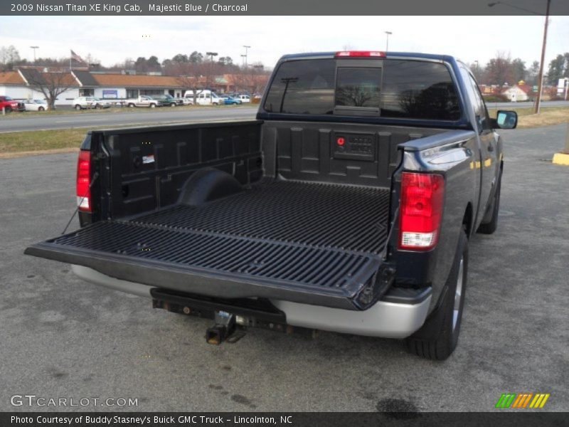Majestic Blue / Charcoal 2009 Nissan Titan XE King Cab