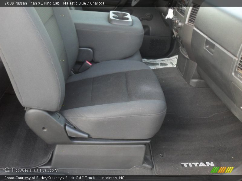 Majestic Blue / Charcoal 2009 Nissan Titan XE King Cab