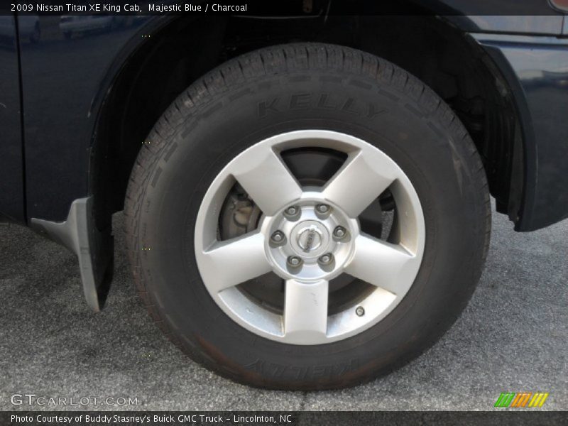 Majestic Blue / Charcoal 2009 Nissan Titan XE King Cab