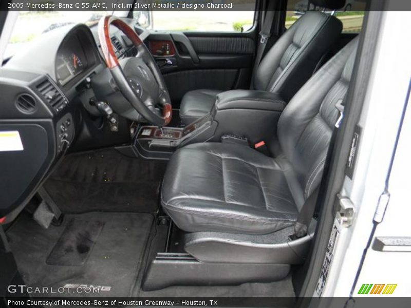  2005 G 55 AMG designo Charcoal Interior