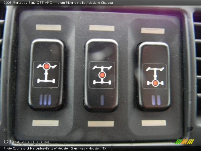 Controls of 2005 G 55 AMG