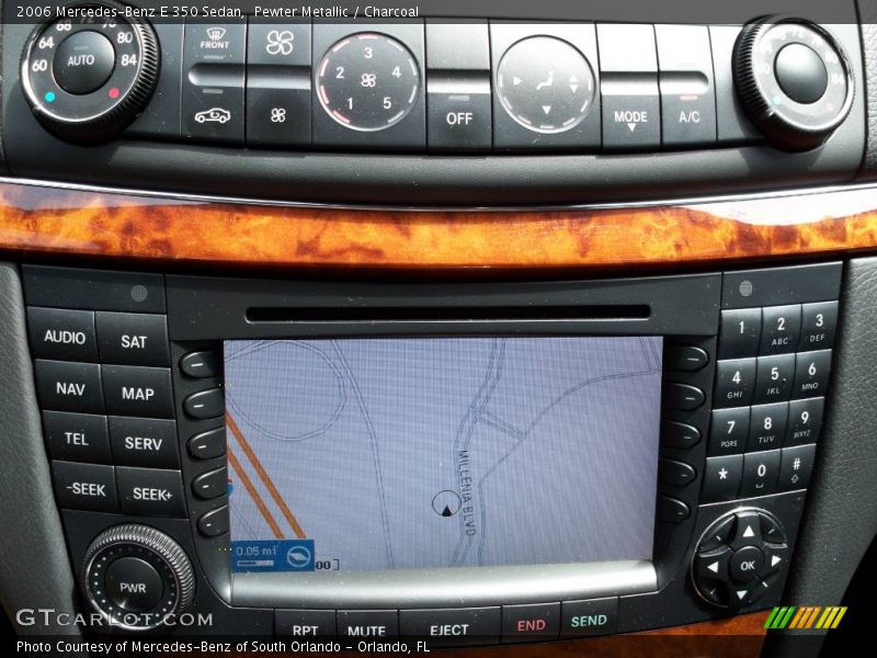 Pewter Metallic / Charcoal 2006 Mercedes-Benz E 350 Sedan