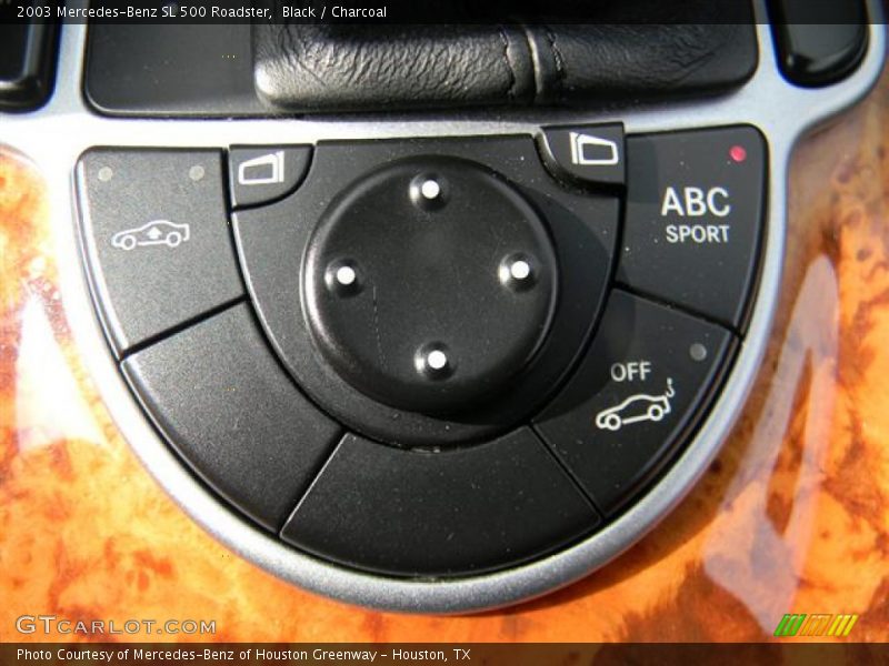Black / Charcoal 2003 Mercedes-Benz SL 500 Roadster
