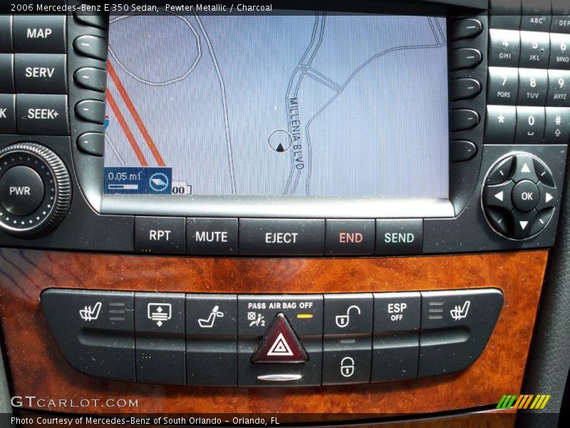 Pewter Metallic / Charcoal 2006 Mercedes-Benz E 350 Sedan