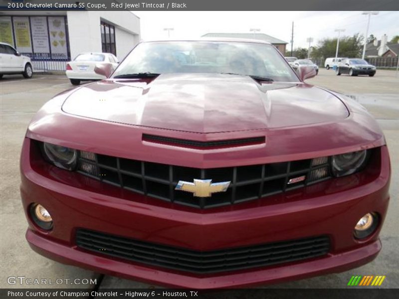 Red Jewel Tintcoat / Black 2010 Chevrolet Camaro SS Coupe