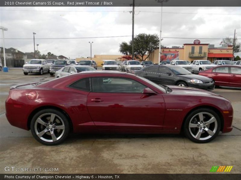 Red Jewel Tintcoat / Black 2010 Chevrolet Camaro SS Coupe