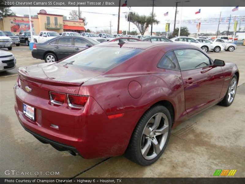 Red Jewel Tintcoat / Black 2010 Chevrolet Camaro SS Coupe