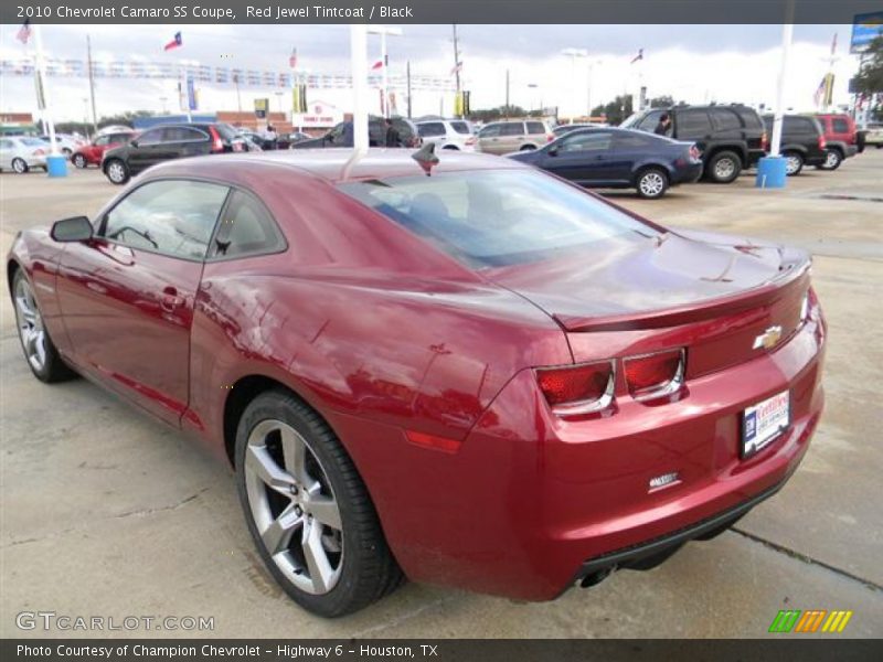 Red Jewel Tintcoat / Black 2010 Chevrolet Camaro SS Coupe