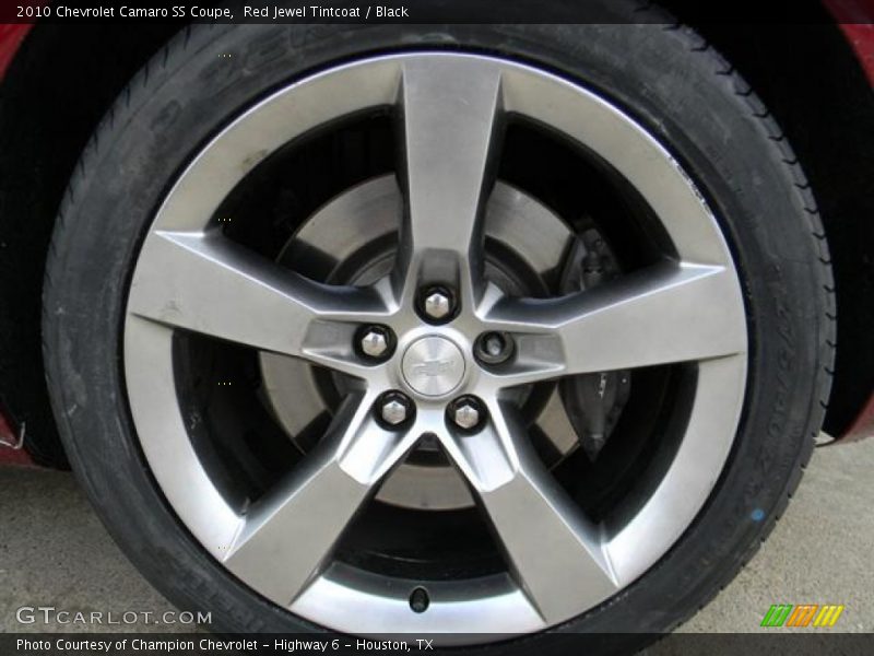 Red Jewel Tintcoat / Black 2010 Chevrolet Camaro SS Coupe