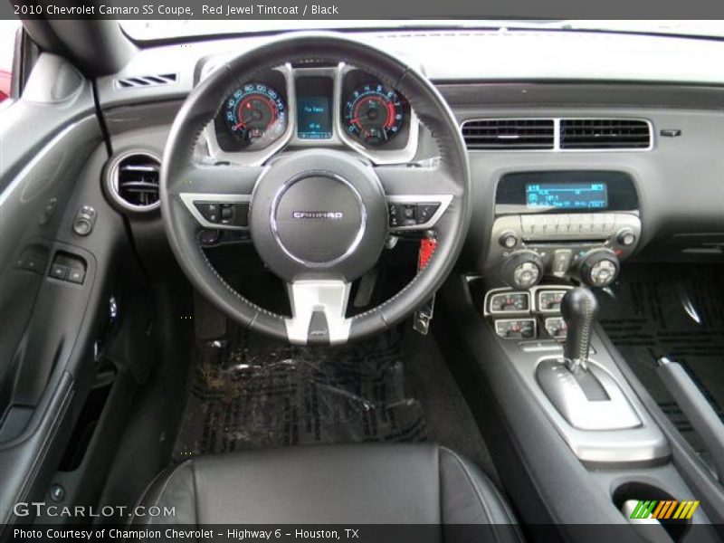 Red Jewel Tintcoat / Black 2010 Chevrolet Camaro SS Coupe