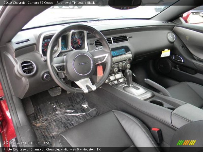 Red Jewel Tintcoat / Black 2010 Chevrolet Camaro SS Coupe