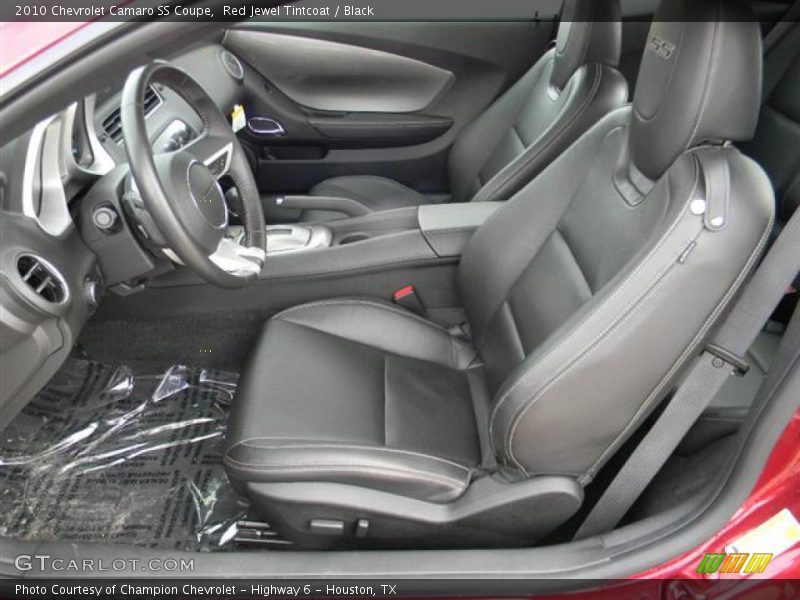 Red Jewel Tintcoat / Black 2010 Chevrolet Camaro SS Coupe