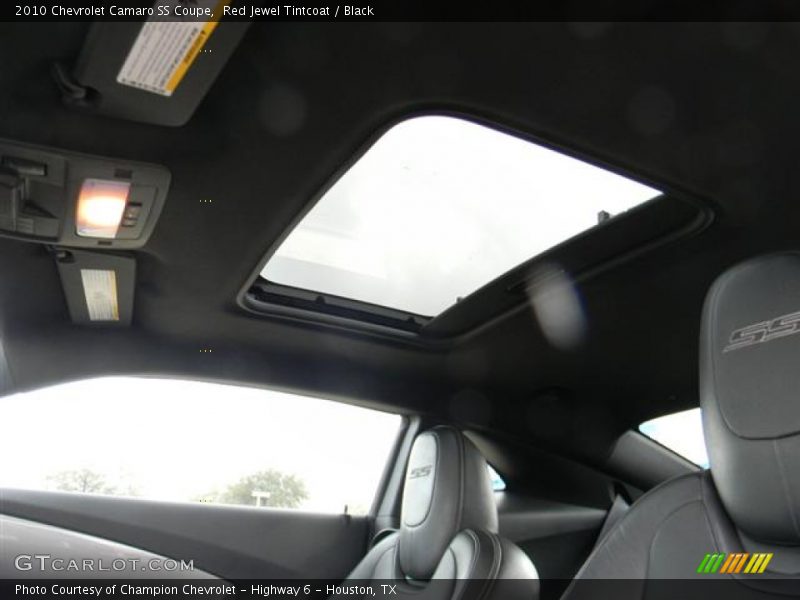 Red Jewel Tintcoat / Black 2010 Chevrolet Camaro SS Coupe