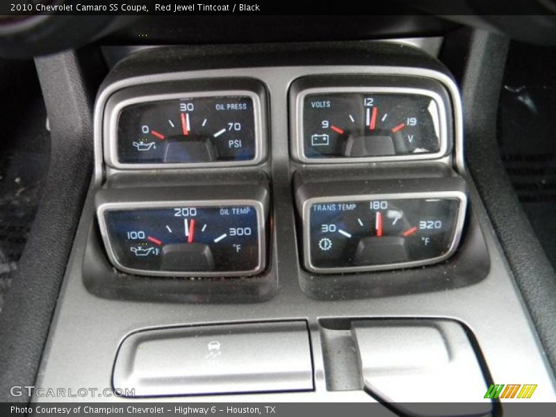 Red Jewel Tintcoat / Black 2010 Chevrolet Camaro SS Coupe