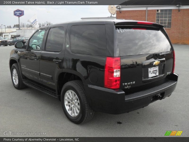 Black / Light Titanium/Dark Titanium 2008 Chevrolet Tahoe Hybrid