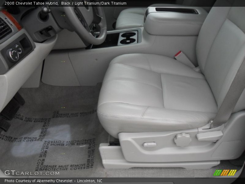 Black / Light Titanium/Dark Titanium 2008 Chevrolet Tahoe Hybrid