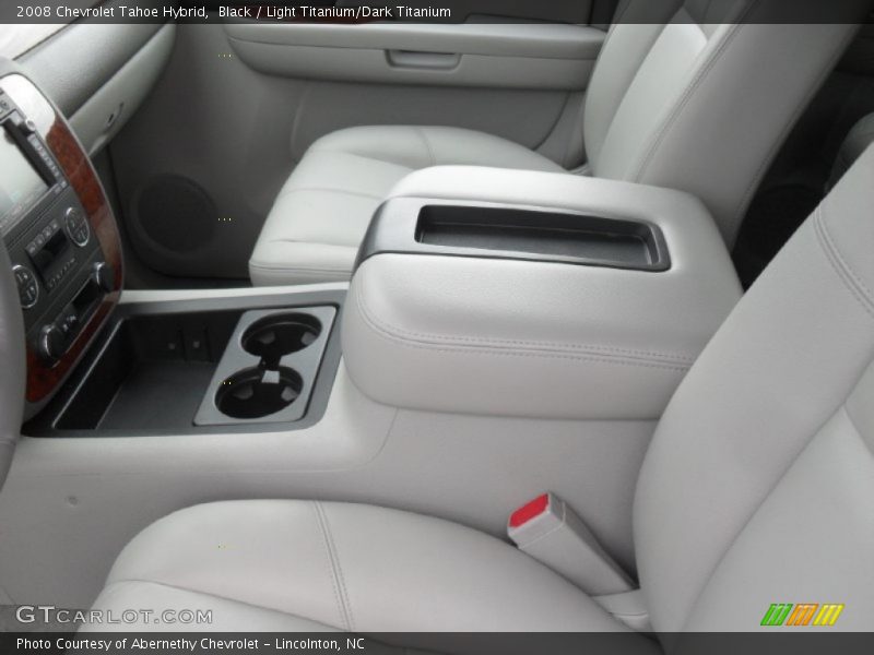 Black / Light Titanium/Dark Titanium 2008 Chevrolet Tahoe Hybrid