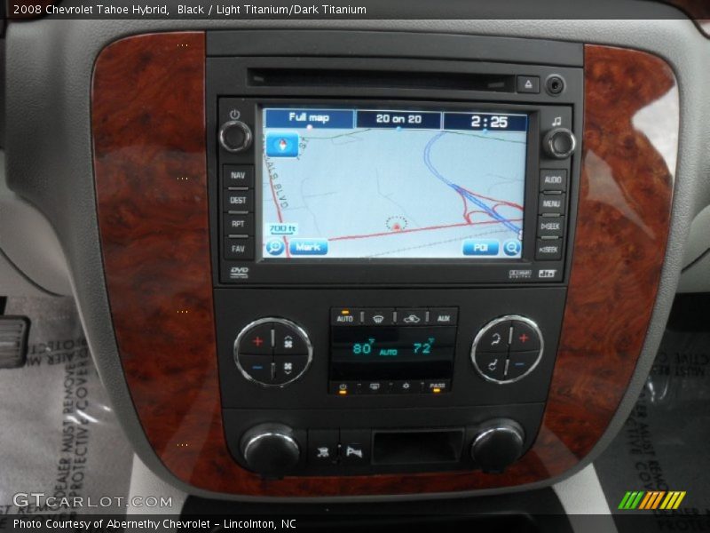 Black / Light Titanium/Dark Titanium 2008 Chevrolet Tahoe Hybrid