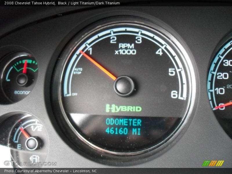 Black / Light Titanium/Dark Titanium 2008 Chevrolet Tahoe Hybrid