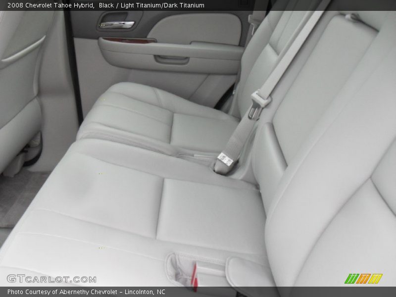 Black / Light Titanium/Dark Titanium 2008 Chevrolet Tahoe Hybrid