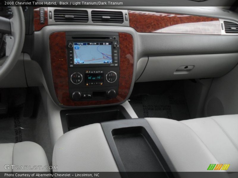 Black / Light Titanium/Dark Titanium 2008 Chevrolet Tahoe Hybrid