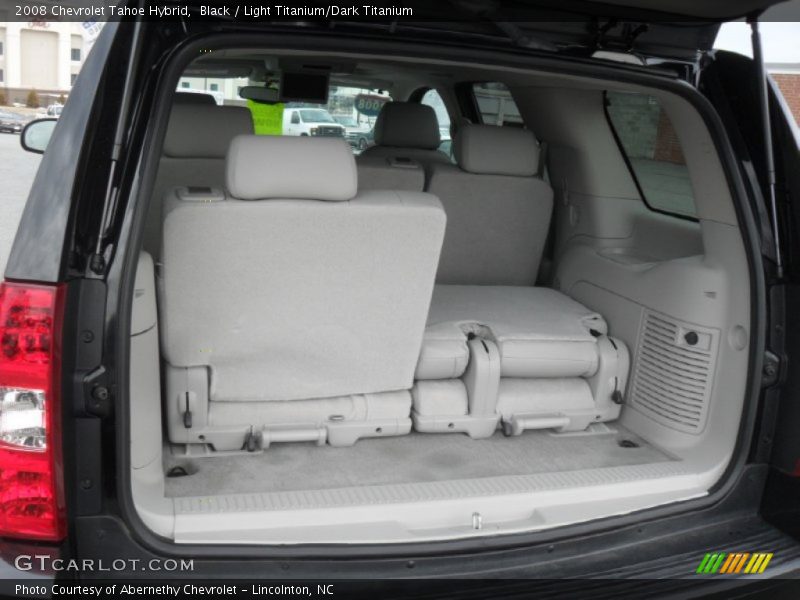 Black / Light Titanium/Dark Titanium 2008 Chevrolet Tahoe Hybrid