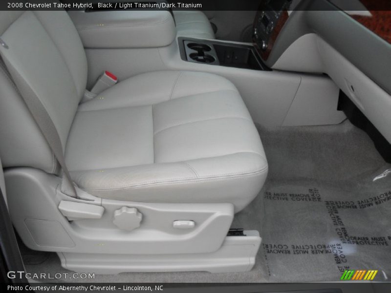 Black / Light Titanium/Dark Titanium 2008 Chevrolet Tahoe Hybrid